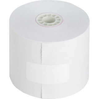Business Source 150' Adding Machine Rolls - 2 1/4" x 150 ft - 12 / Pack - Sustainable Forestry Initiative (SFI) - Lint-free - White - 