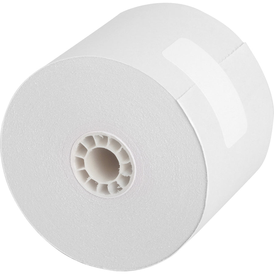 Business Source 150' Adding Machine Rolls - 2 1/4" x 150 ft - 12 / Pack - Sustainable Forestry Initiative (SFI) - Lint-free - White - 