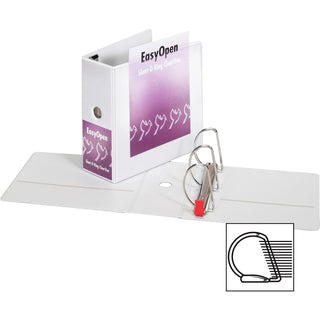 Cardinal EasyOpen ClearVue Locking Slant-D Ring Binder, Sold as 1 Each - 5