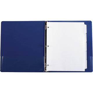 Business Source 3-Ring 5-Tab Erasable Tab Indexes - 5 Write-on Tab(s)2" Tab Width - 8.5" Divider Width x 11" Divider Length - Letter - 3 Hole Punched - White Divider - Mylar Tab(s) - Recycled - Erasable, Reinforced Edges, Punched, Laminated Tab - 5 / - 