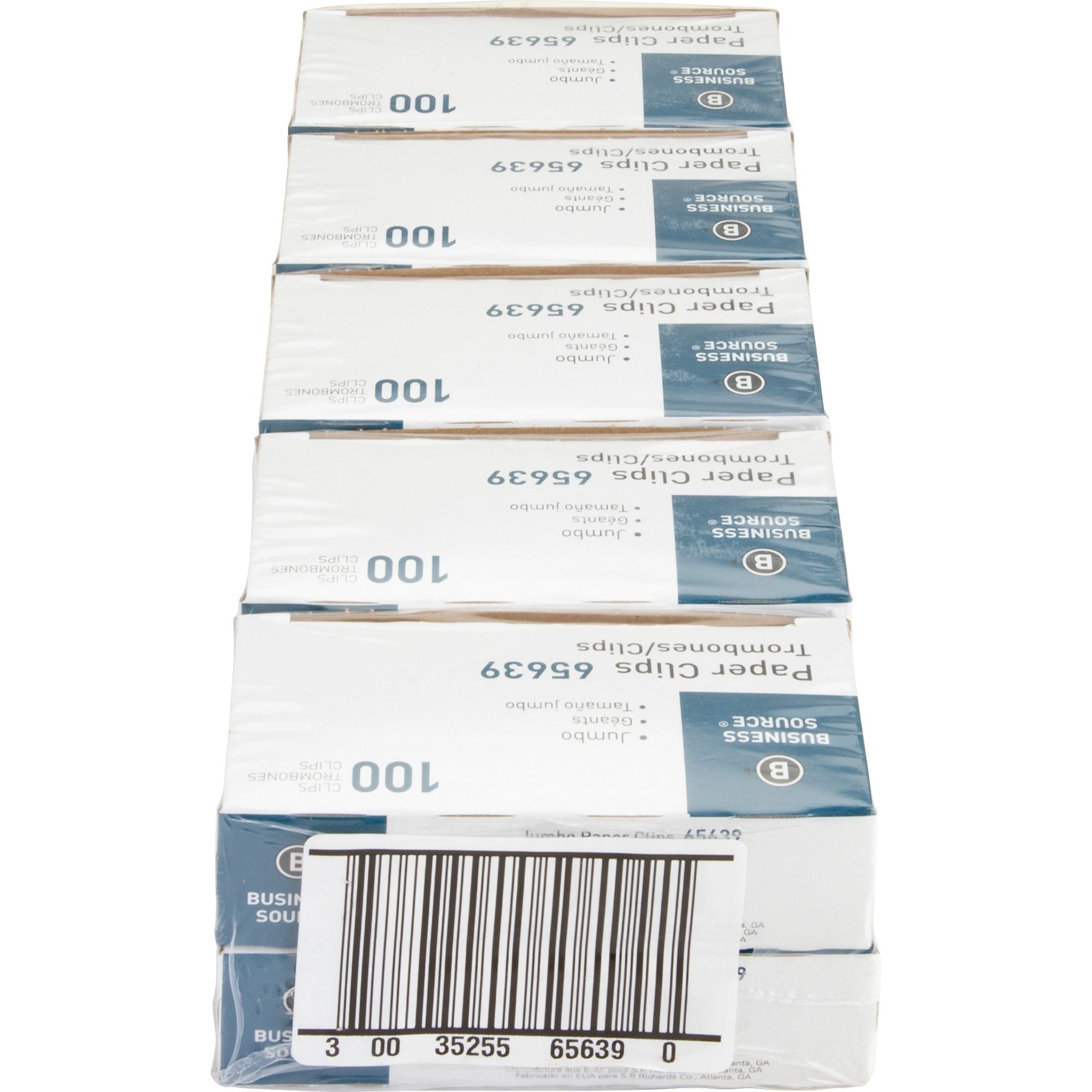 business-source-paper-clips-jumbo-1000-pack-silver-steel_bsn65639 - 4