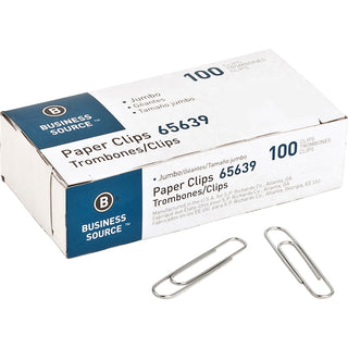 business-source-paper-clips-jumbo-1000-pack-silver-steel_bsn65639 - 5