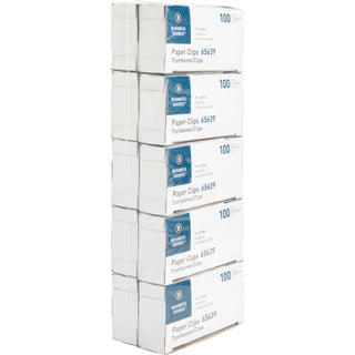 business-source-paper-clips-jumbo-1000-pack-silver-steel_bsn65639 - 1