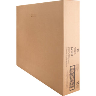 Business Source Economy Storage Box with Lid - External Dimensions: 12" Width x 15" Depth x 10"Height - 350 lb - Media Size Supported: Legal, Letter - Light Duty - Stackable - White - For File - Recycled - 12 / Carton - 