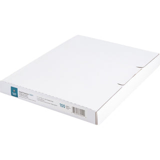 Business Source Top-Loading Poly Sheet Protectors - 11" Height x 9" Width - 1.9 mil Thickness - For Letter 8 1/2" x 11" Sheet - 3 x Holes - Ring Binder - Rectangular - Clear - Polypropylene - 100 / Box