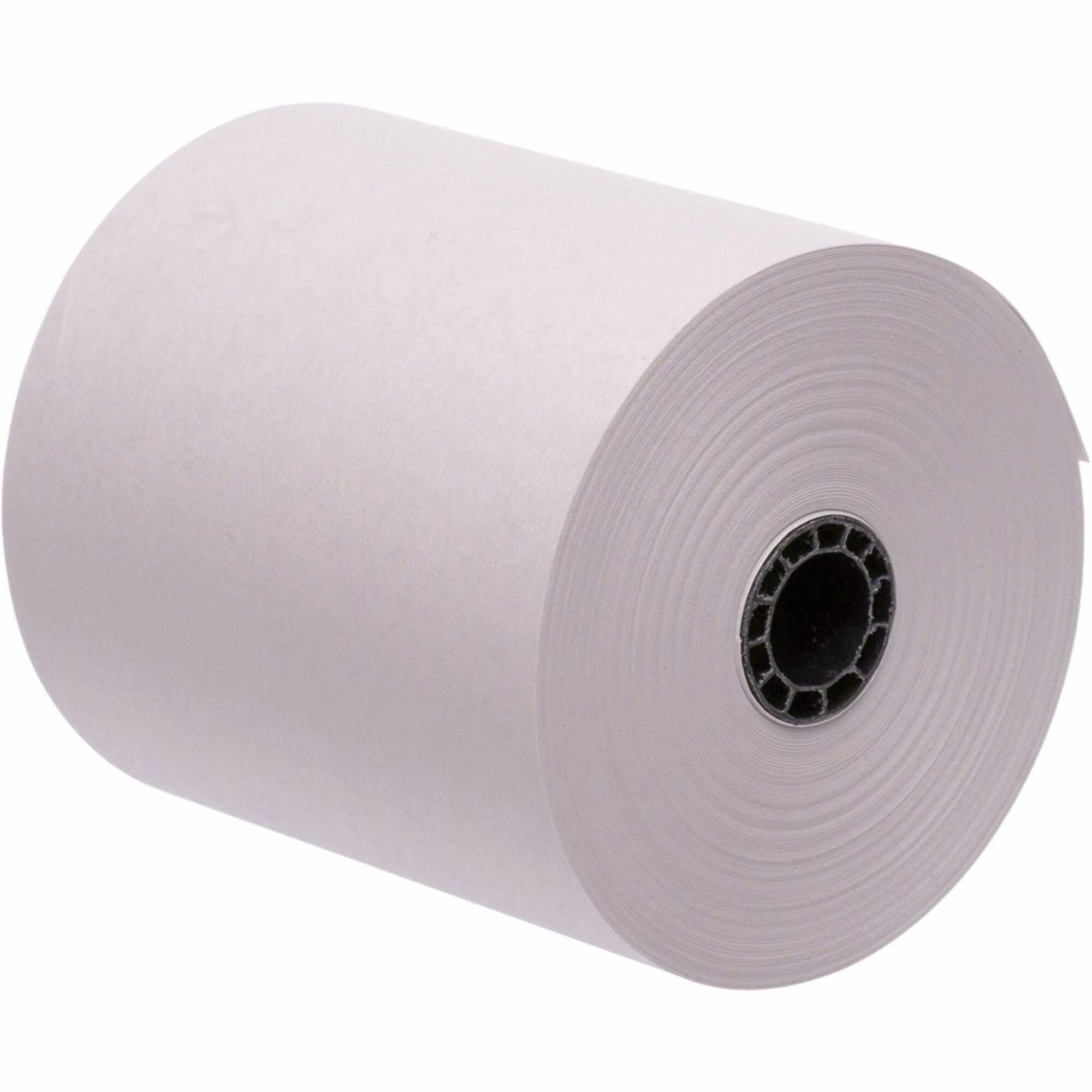 Impact Bond Paper Rolls, 3" x 150 ft, White, 50/Carton