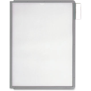 DURABLE Replacement Panels for SHERPA/VARIO Reference Display System - Replacement Panels - Gray - 5 Pack - SHERPA/VARIO Design - 