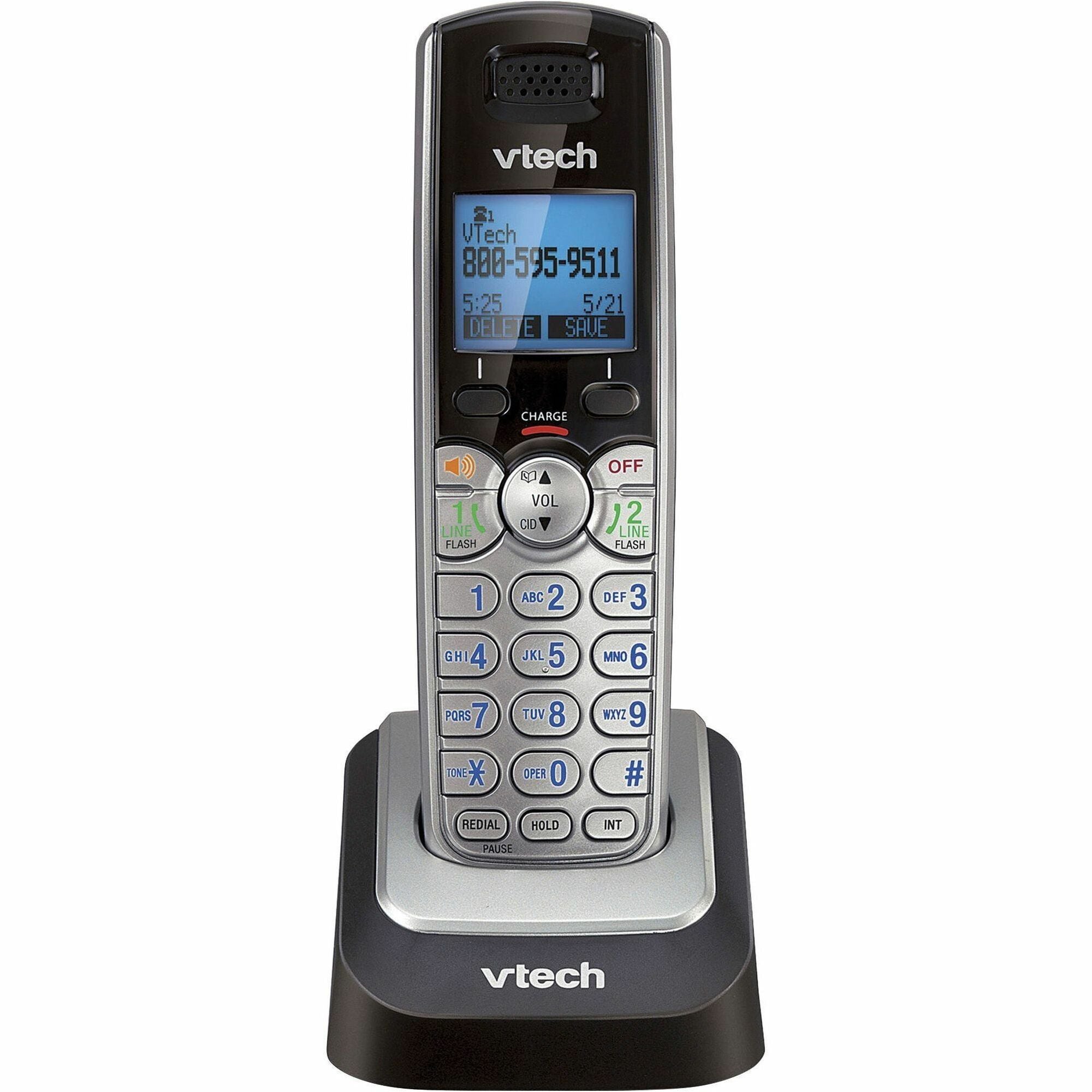 Two-Line Cordless Accessory Handset for DS6151
