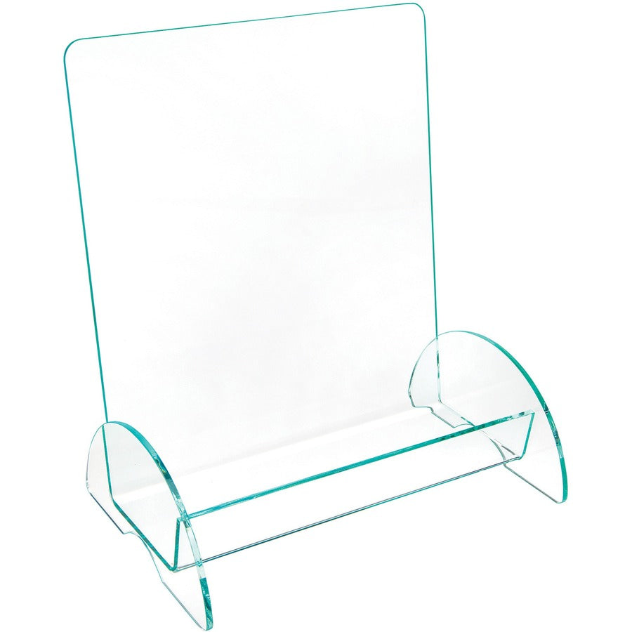 Euro-Style DocuHolder, Magazine Size, 9.81w x 6.31d x11h, Green Tinted