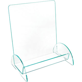 Euro-Style DocuHolder, Magazine Size, 9.81w x 6.31d x11h, Green Tinted