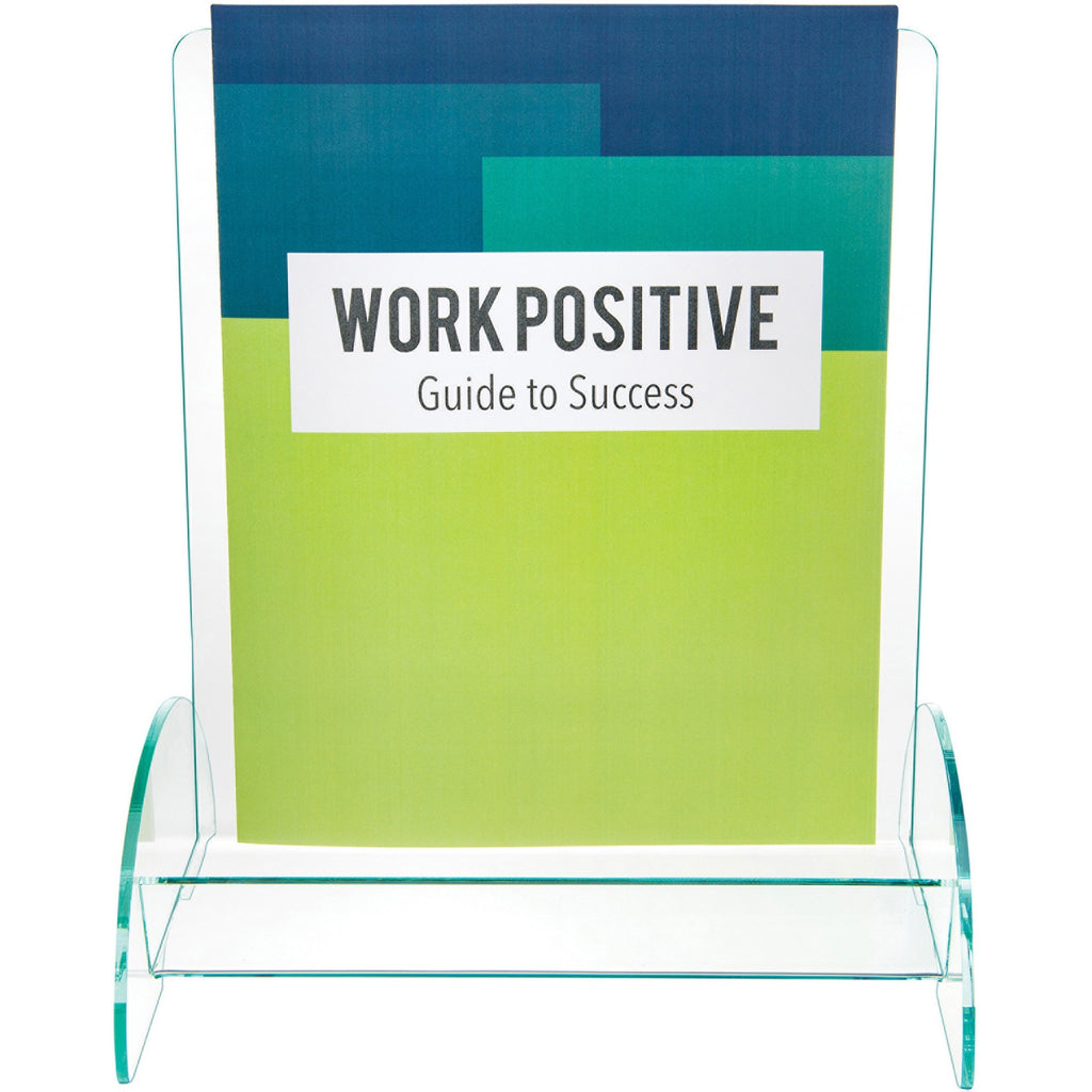 Euro-Style DocuHolder, Magazine Size, 9.81w x 6.31d x11h, Green Tinted
