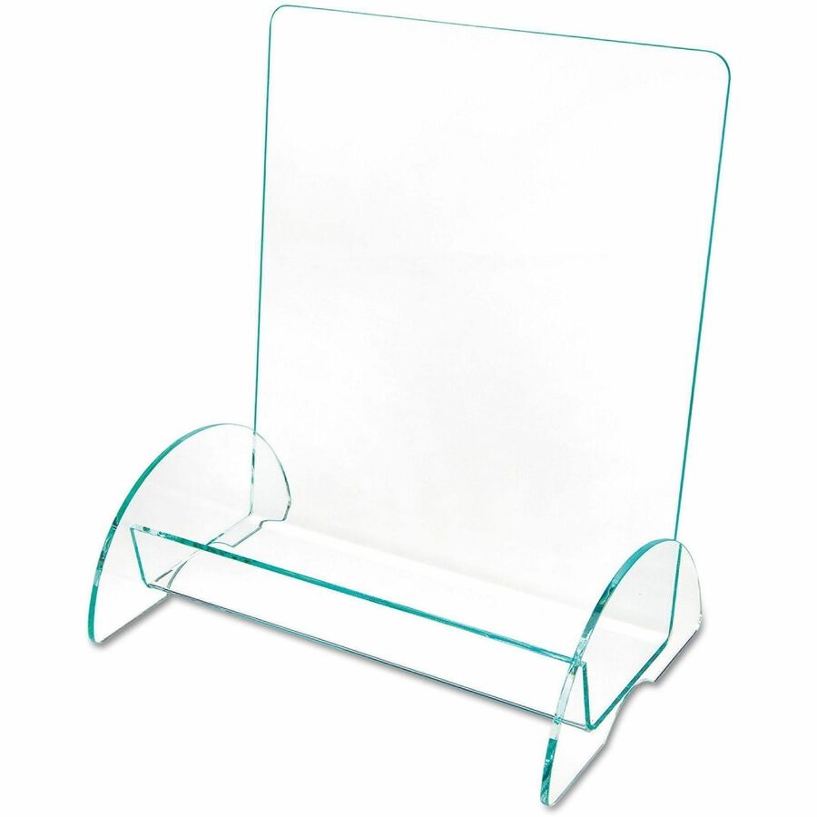 Euro-Style DocuHolder, Magazine Size, 9.81w x 6.31d x11h, Green Tinted