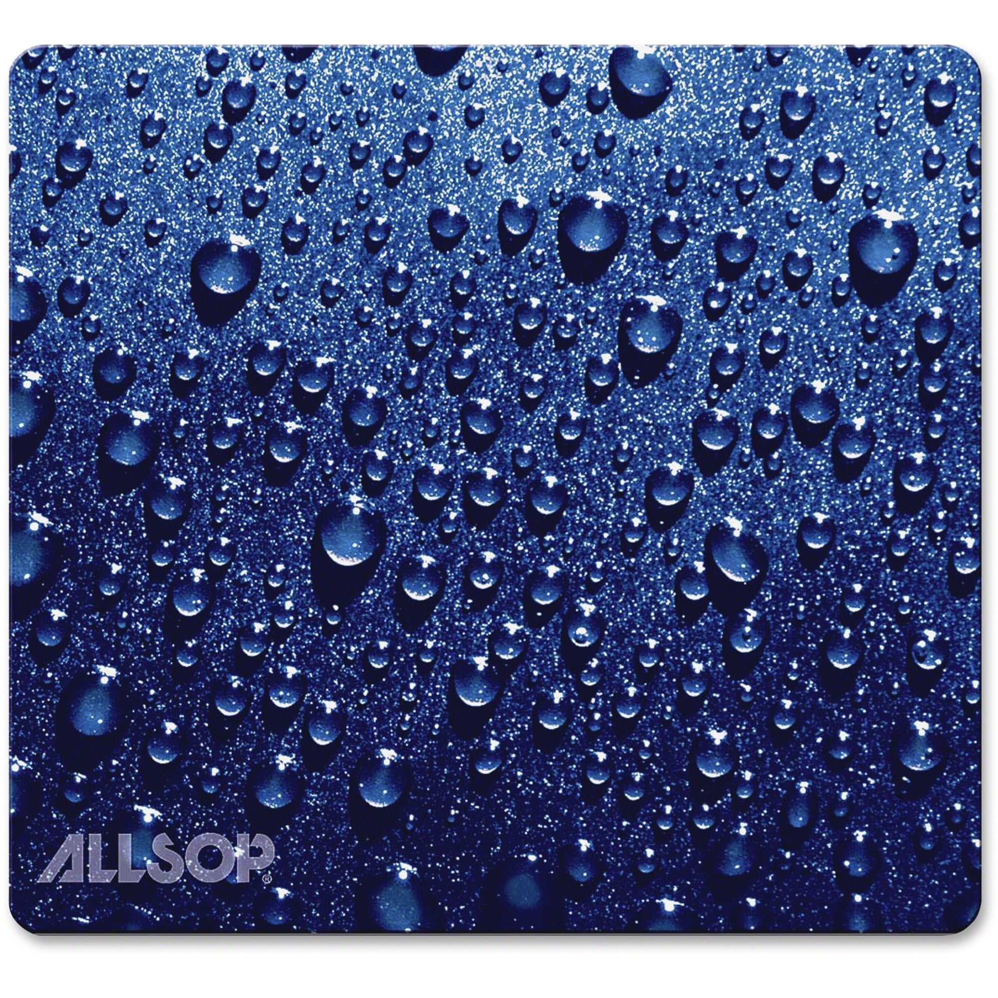Naturesmart Mouse Pad, 8.5 x 8, Raindrops Design