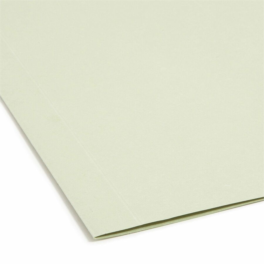 FasTab Box Bottom Hanging Folders, Letter Size, 1/3-Cut Tabs, Moss, 20/Box