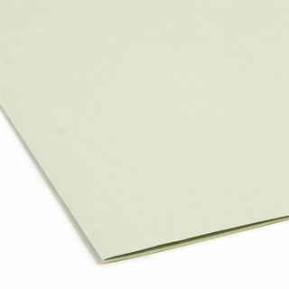 FasTab Box Bottom Hanging Folders, Letter Size, 1/3-Cut Tabs, Moss, 20/Box