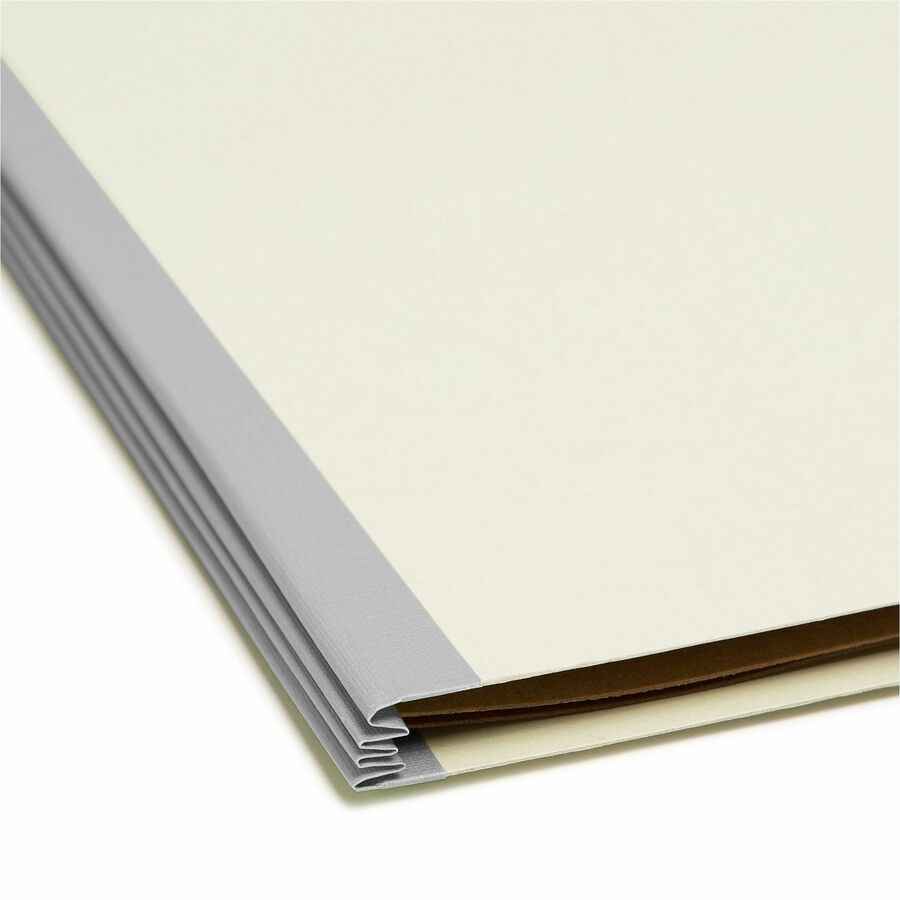 Smead 2/5 Tab Cut Letter Recycled Classification Folder