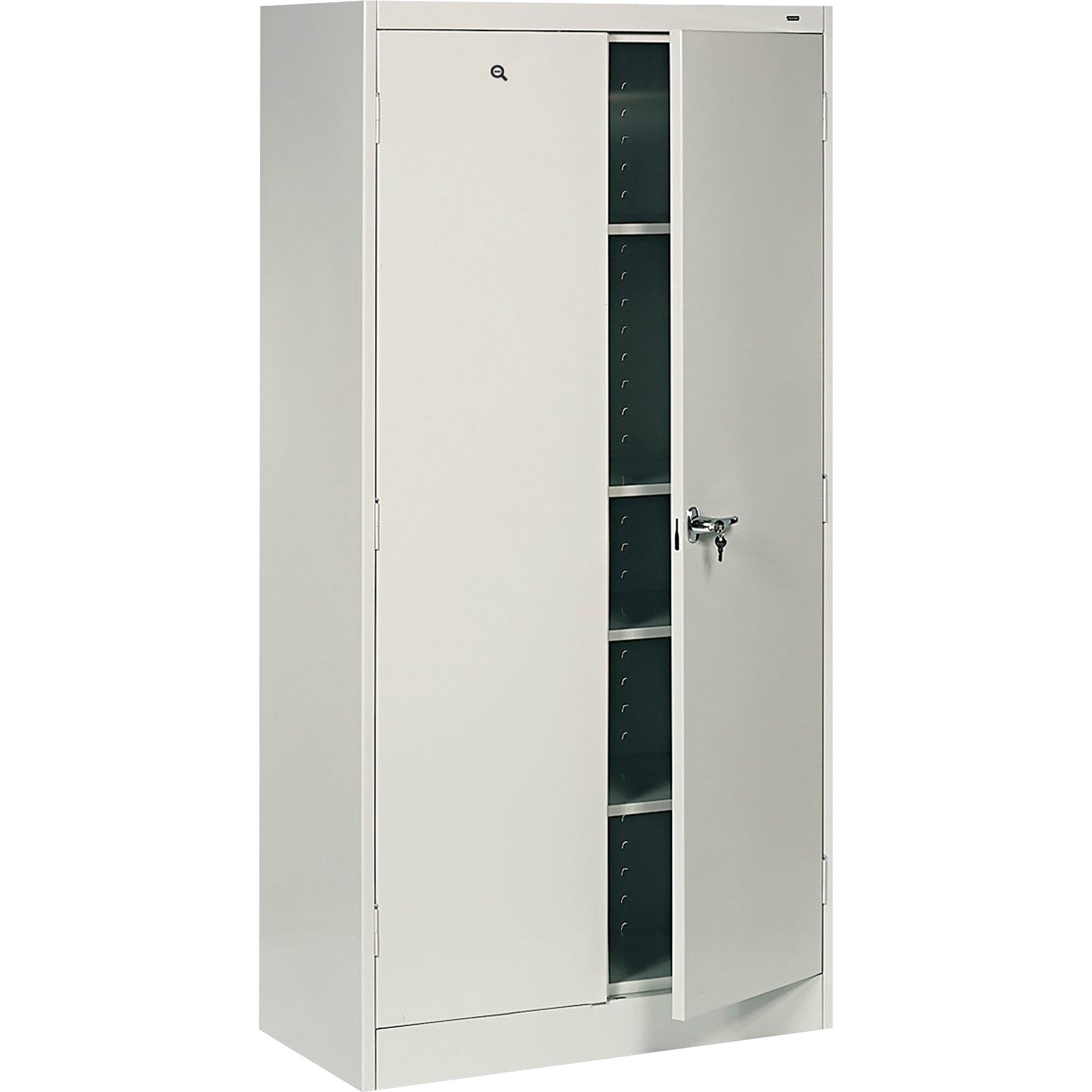 72" High Standard Cabinet (Unassembled), 36w x 18d x 72h, Light Gray