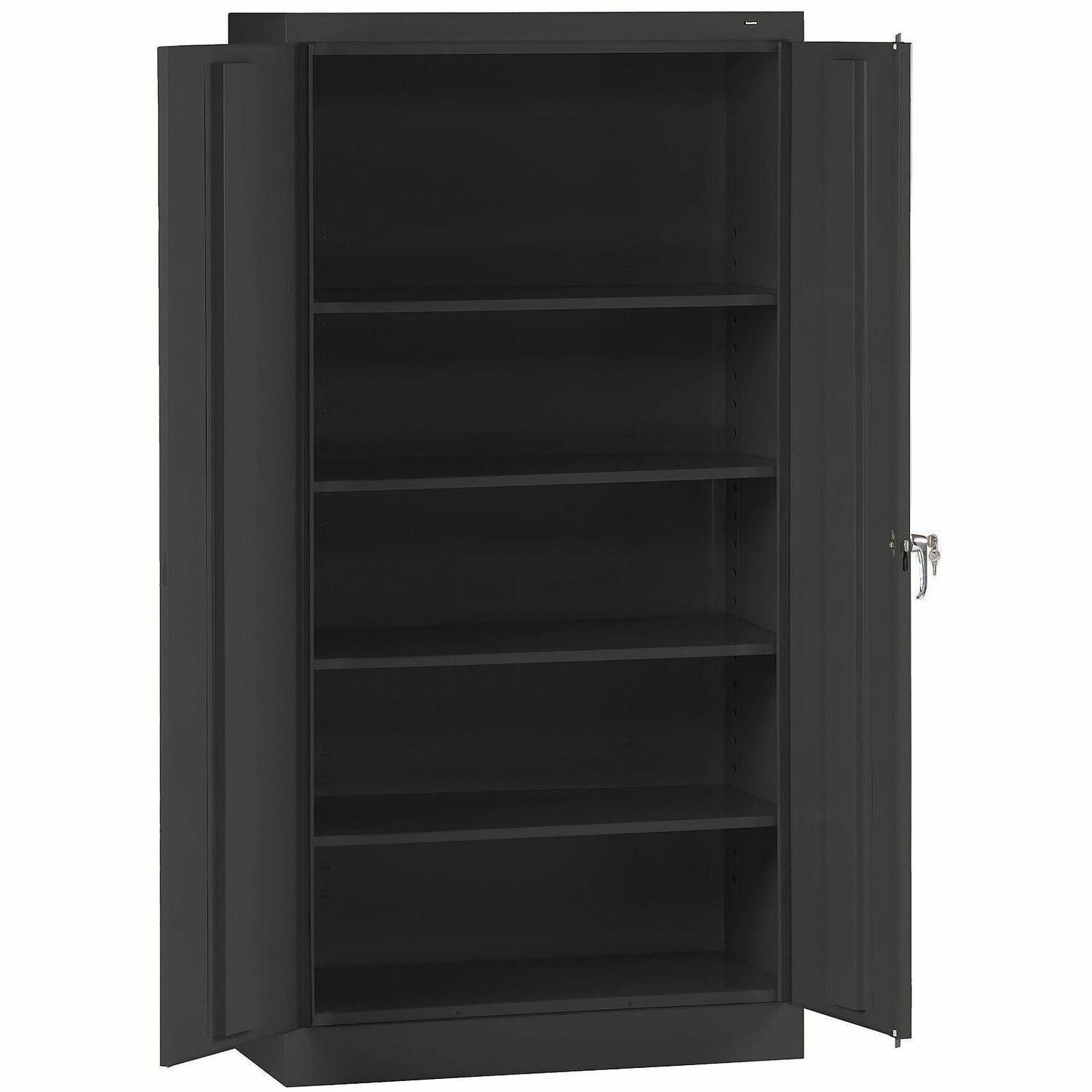 78" High Deluxe Cabinet, 36w x 24d x 78h, Black