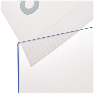 Superior Image Double Sided Sign Holder, 8.5 x 11 Insert, Clear