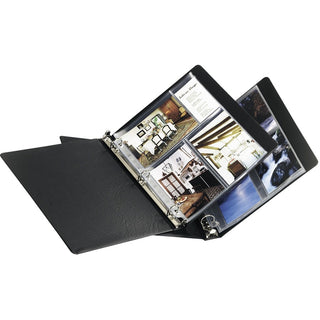 Photo Storage Pages for Six 4 x 6 Mixed Format Photos, 3-Hole Punched, 10/Pack