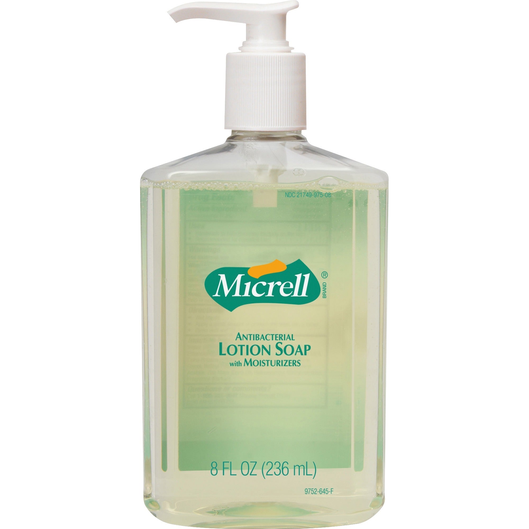 micrell-antibacterial-lotion-soap-citrus-scentfor-8-fl-oz-2366-ml-pump-bottle-dispenser-kill-germs-grease-remover-hand-anti-irritant-bio-based-12-carton_goj975212ct - 2