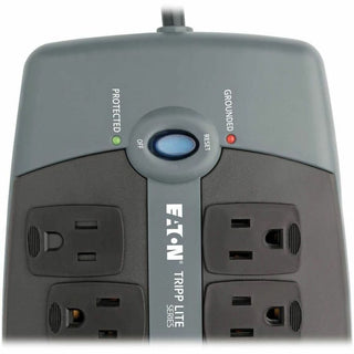 Protect It! Surge Protector, 10 AC Outlets, 8 ft Cord, 2,395 J, Black