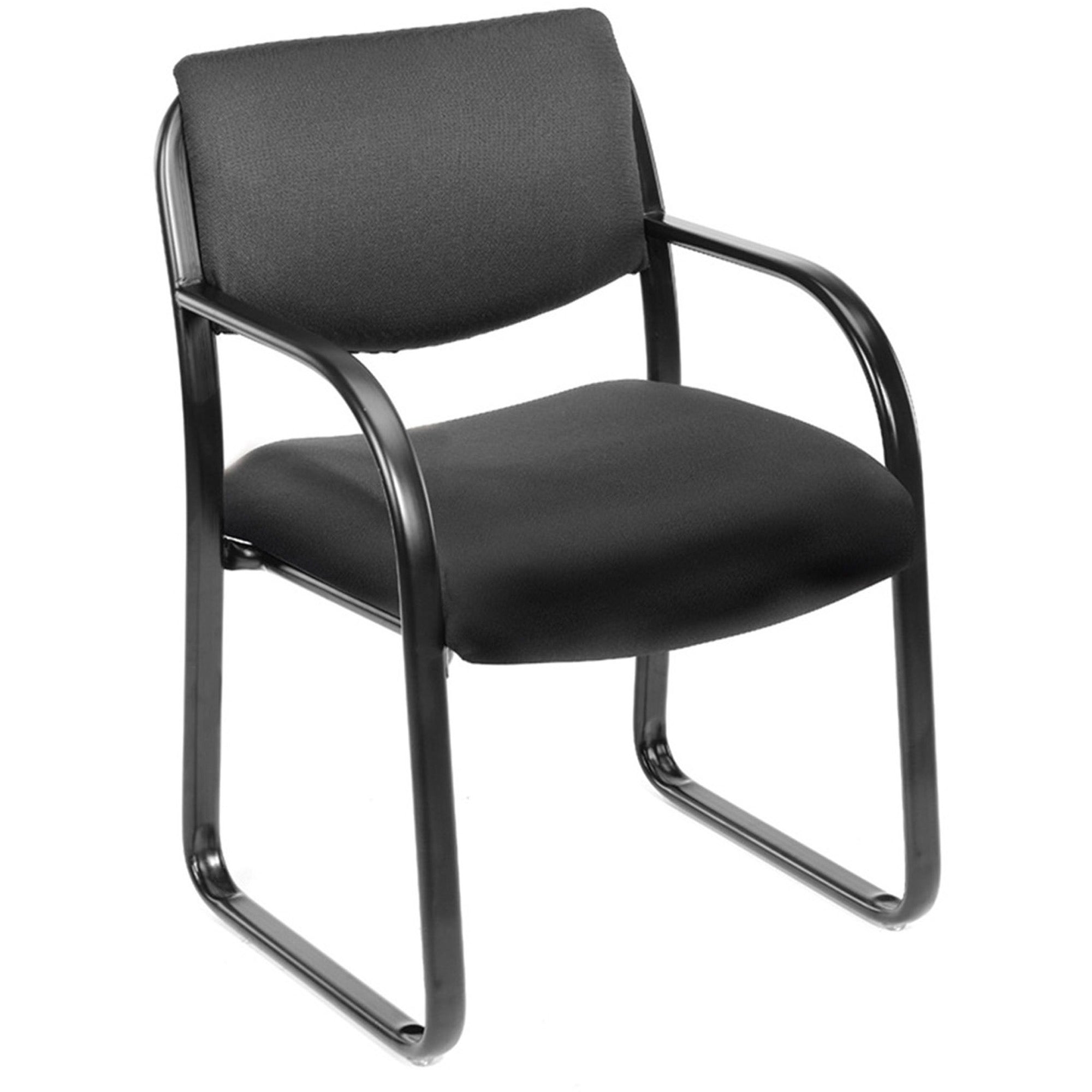 boss-guest-chair-black-fabric-seat-black-metal-frame-sled-base-1-each_bopvsbo9521bk - 1