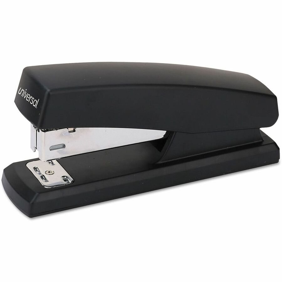 Half-Strip Stapler, 20-Sheet Capacity, Black