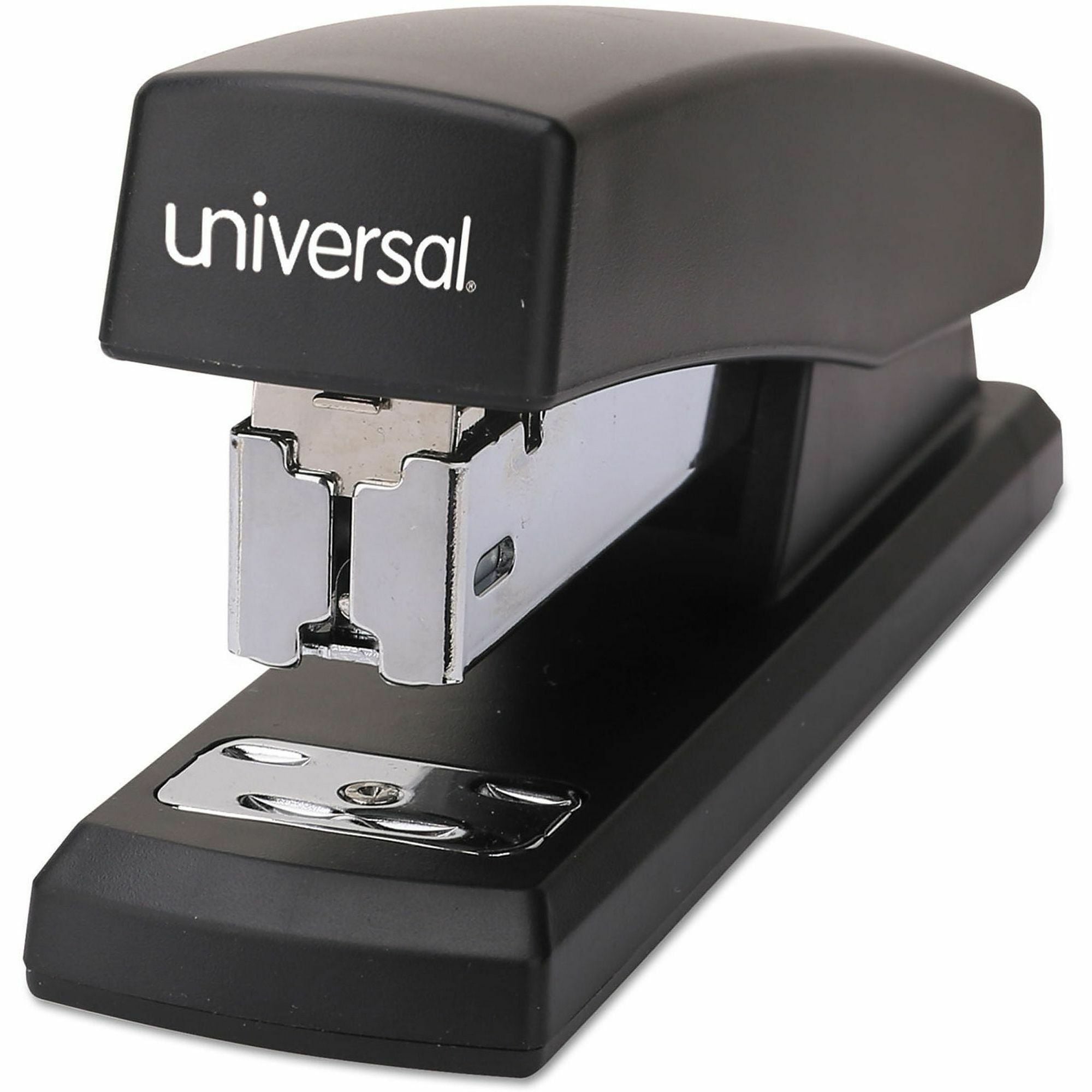 Half-Strip Stapler, 20-Sheet Capacity, Black