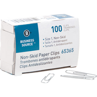 business-source-non-skid-paper-clips-regular-no-1-18-length-x-05-width-1000-pack-silver-steel_bsn65365 - 3