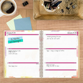 Watercolors Weekly/Monthly Planner, 8 1/2 x 11, Watercolors, 2016, Sold as 1 Each
