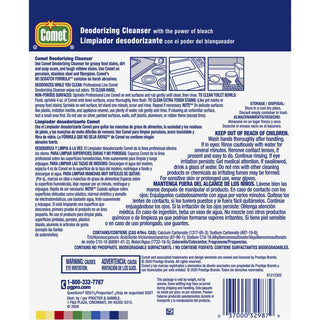 Comet Powder Cleanser with Bleach, Sold as 1 Each - 2