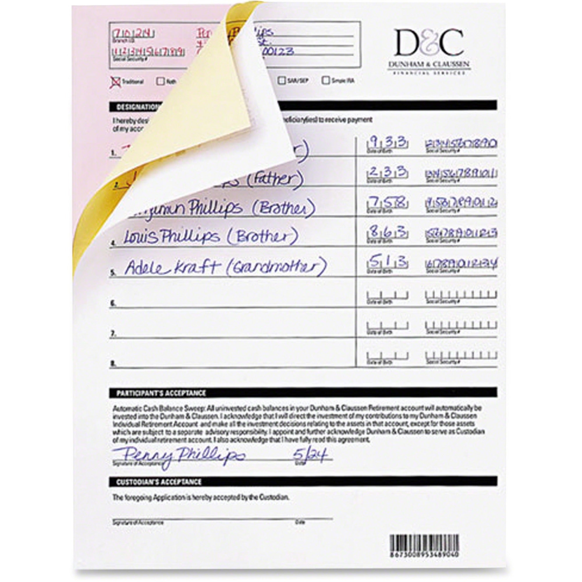 Fast Pack Digital Carbonless Paper, 1-Part, 8.5 x 11, White, 500 Sheets/Ream, 5 Reams/Carton