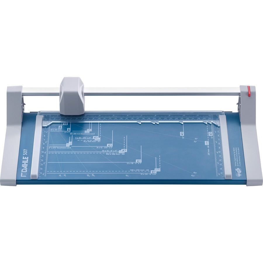 Rolling/Rotary Paper Trimmer/Cutter, 7 Sheets, 12" Cut Length, Metal Base, 8.25 x 17.38