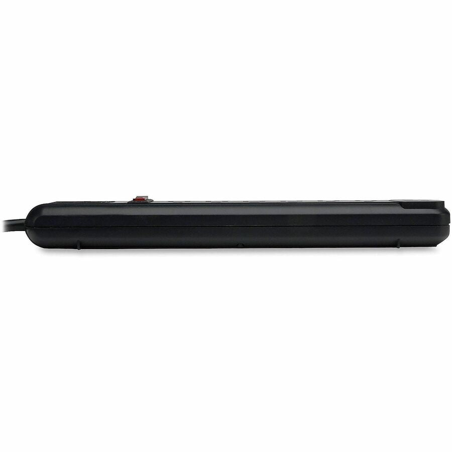 Protect It! Surge Protector, 7 AC Outlets, 4 ft Cord, 1,080 J, Black