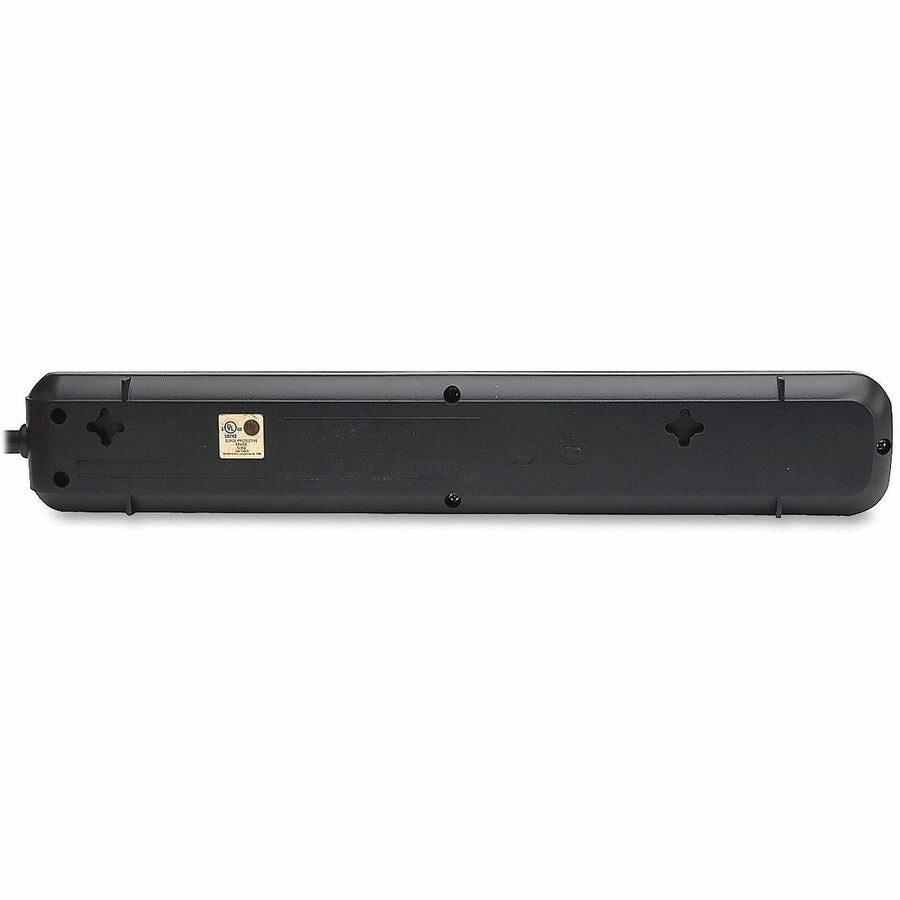 Protect It! Surge Protector, 7 AC Outlets, 4 ft Cord, 1,080 J, Black