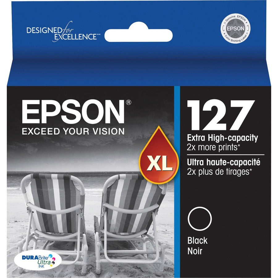 T127120-S (127) DURABrite Ultra Extra High-Yield Ink, Black