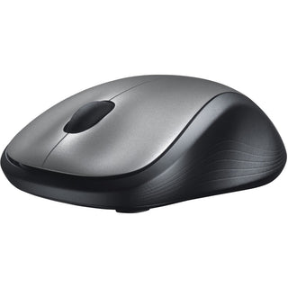 M310 Wireless Mouse, 2.4 GHz Frequency/30 ft Wireless Range, Left/Right Hand Use, Silver/Black