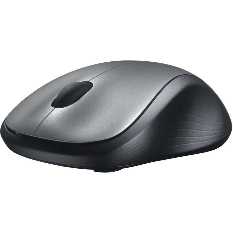 M310 Wireless Mouse, 2.4 GHz Frequency/30 ft Wireless Range, Left/Right Hand Use, Silver/Black