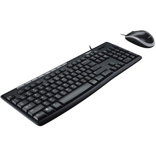 Wired Media Combo MK200, USB 2.0, Black