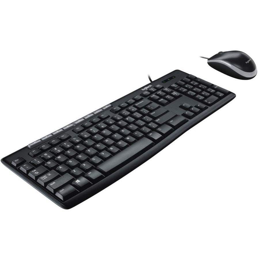 Wired Media Combo MK200, USB 2.0, Black