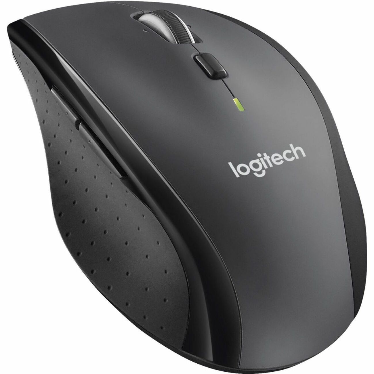 M705 Marathon Wireless Laser Mouse, 2.4 GHz Frequency/30 ft Wireless Range, Right Hand Use, Black