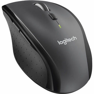 M705 Marathon Wireless Laser Mouse, 2.4 GHz Frequency/30 ft Wireless Range, Right Hand Use, Black
