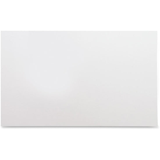 Business Source Plain Index Cards - 5" Width x 3" Length - 100 / Pack - 