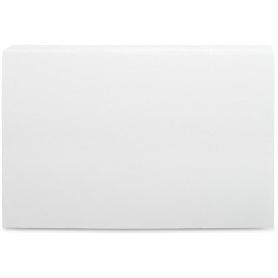Business Source Plain Index Cards - 6" Width x 4" Length - 100 / Pack - 