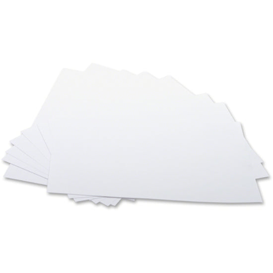 Business Source Plain Index Cards - 8" Width x 5" Length - 100 / Pack - 