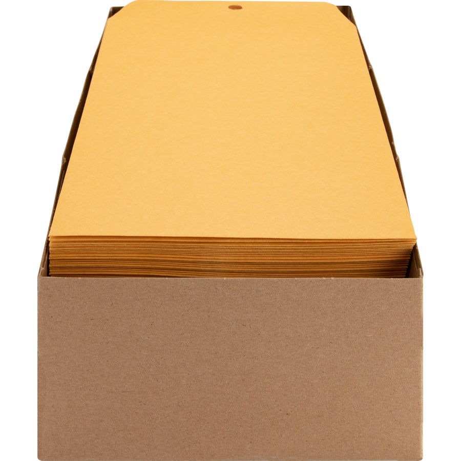 Business Source Heavy-duty Metal Clasp Envelopes - Clasp - #55 - 6" Width x 9" Length - 28 lb - Clasp - Kraft - 100 / Box - Kraft - 