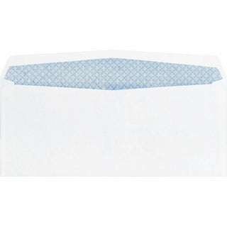 Business Source No. 9 Double Window Invoice Envelopes - Double Window - #9 - 8 7/8" Width x 3 7/8" Length - 24 lb - 500 / Box - White