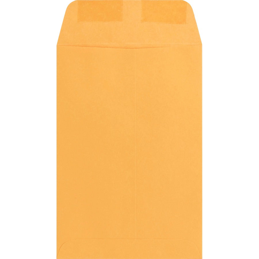 Business Source Durable Kraft Catalog Envelopes - Catalog - 6" Width x 9" Length - 24 lb - Gummed - Kraft - 500 / Box - Kraft