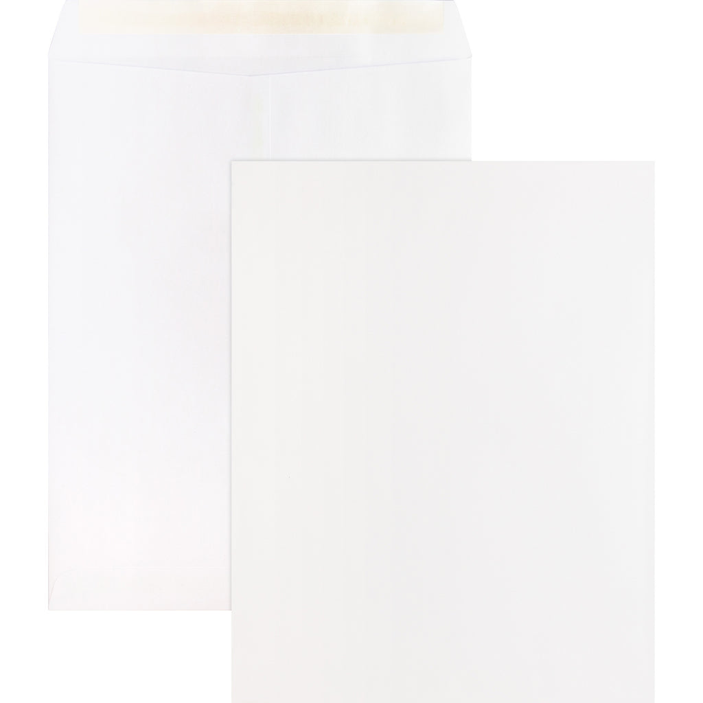 Business Source Self Sealing Catalog Envelopes - Catalog - 10" Width x 13" Length - 28 lb - Peel & Seal - Wove - 100 / Box - White